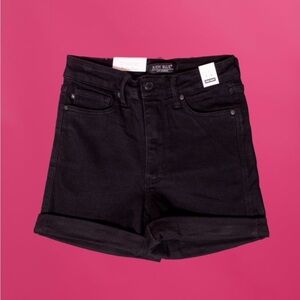 Judy Blue Women's Black Denim Shorts size large